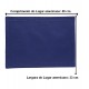 Lugar Americano 45x33cm Algodão Azul Escuro